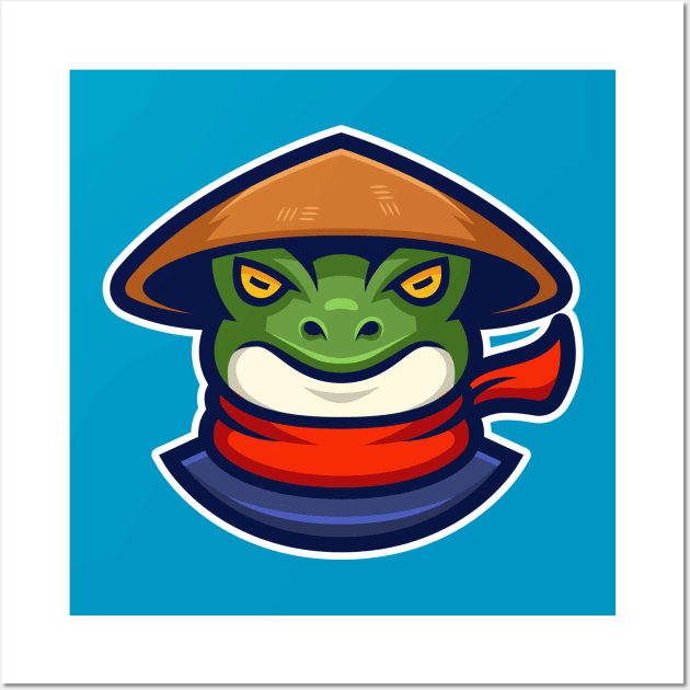 Frog Wall Art by mightyfire